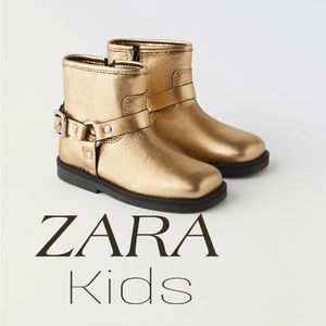 ZARA KIDS LEATHER BIKER BOOTS Bloggeres Favorite